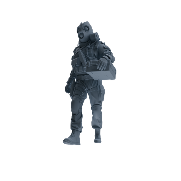 MRY-SFW SSTR311  Modern Counter-Terrorism SWAT Breacher Logistics Four-Person Group