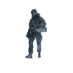 MRY-SFW SSTR311  Modern Counter-Terrorism SWAT Breacher Logistics Four-Person Group