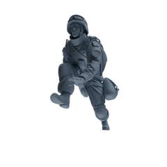 MRY-SFW SSTR331 Modern Counter-Terrorism SWAT Fire Support Operator Rest Four-Person Group