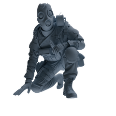 MRY-SFW SSTR343 Modern Counter-Terrorism SWAT Breacher Combat 4 Four-Person Group