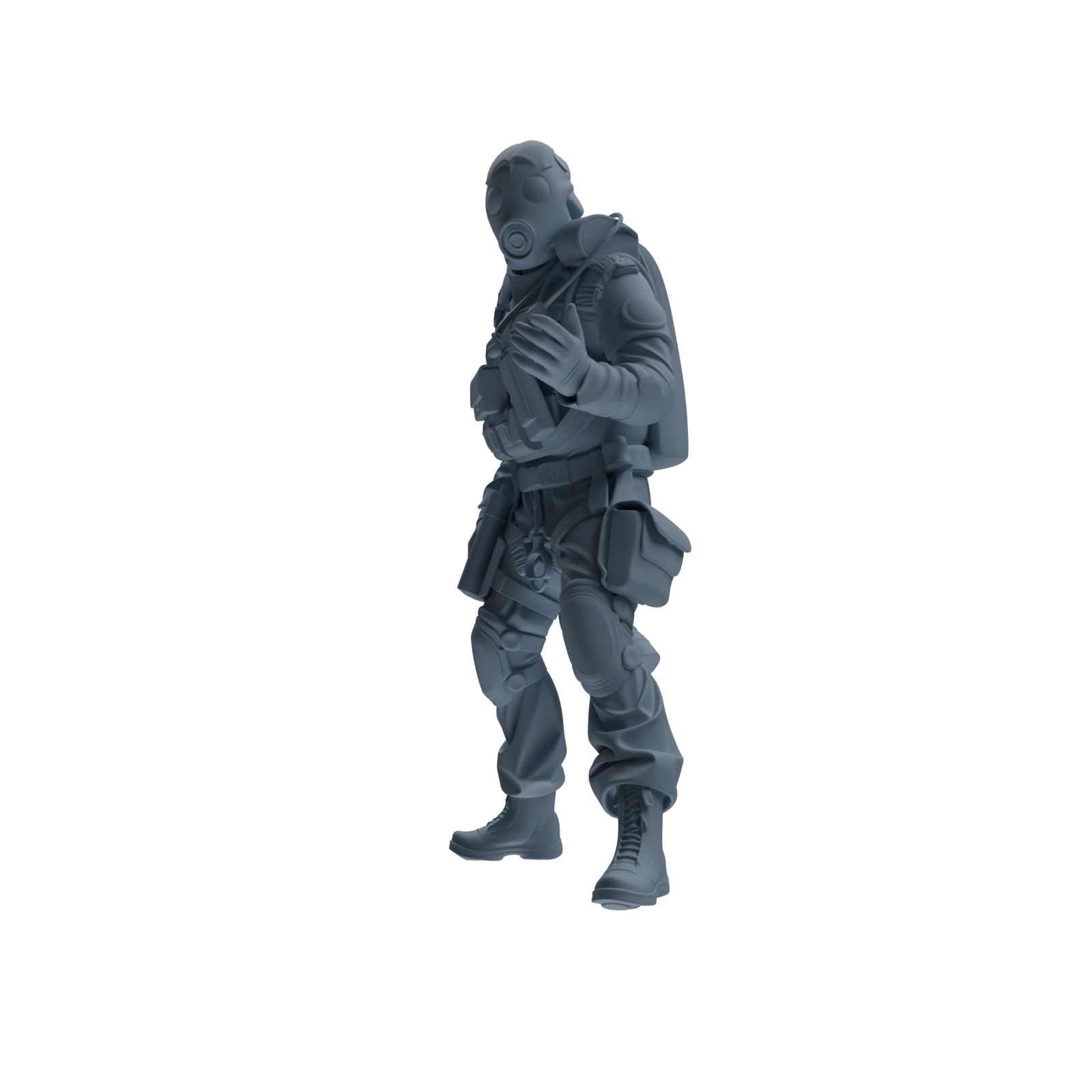 MRY-SFW SSTR312 Modern Counter-Terrorism SWAT Breacher Conversation Four-Person Group