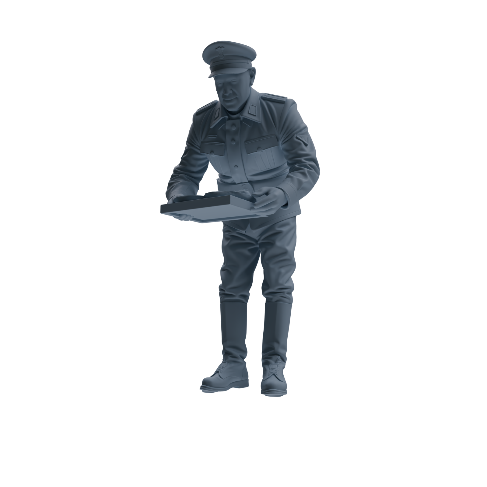 MRY-SFW SSTR253 WWI British Army Logistics Soldier Picnic Four-Person Group