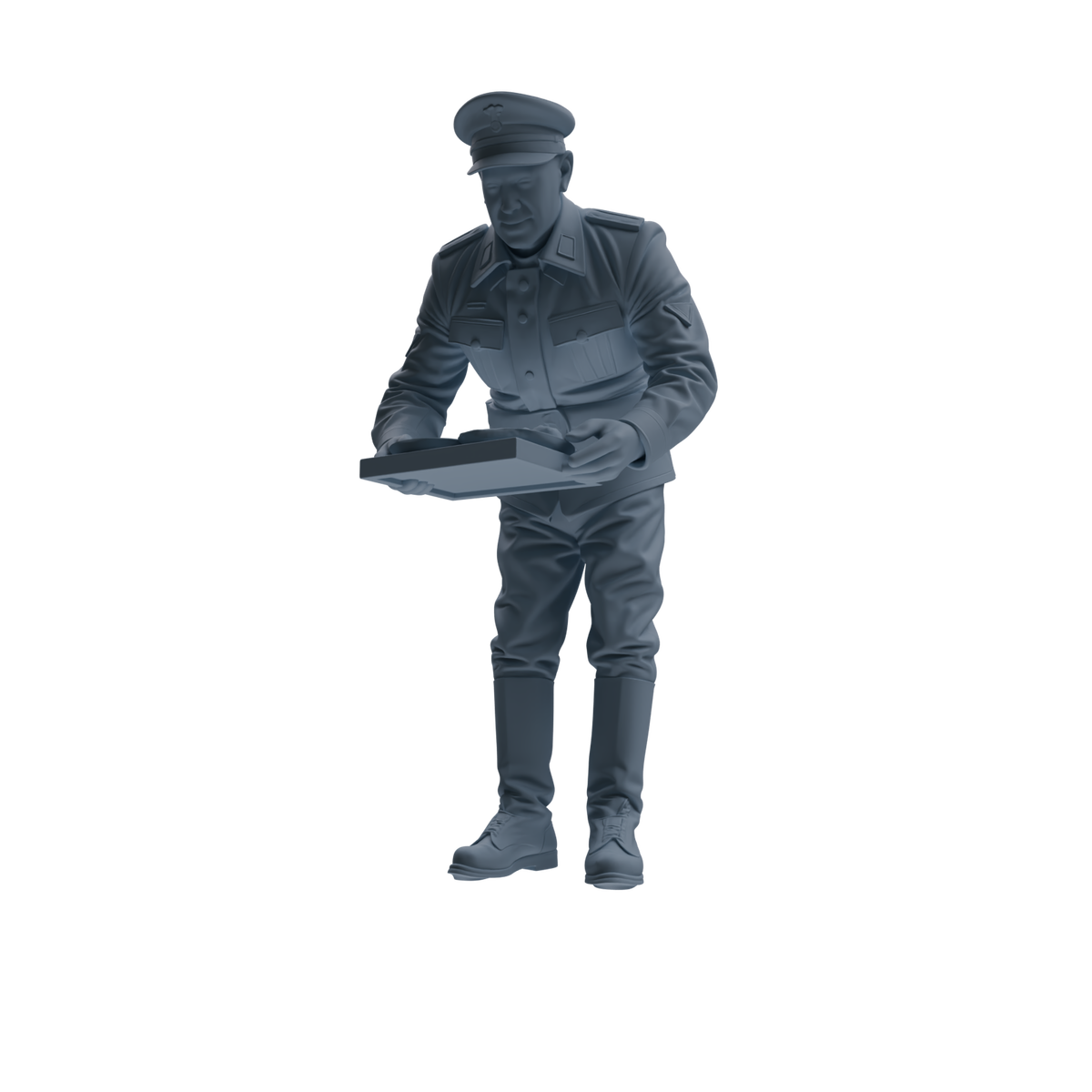 MRY-SFW SSTR253 WWI British Army Logistics Soldier Picnic Four-Person Group — detail view 3