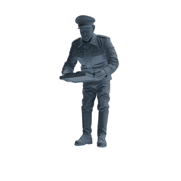 MRY-SFW SSTR253 WWI British Army Logistics Soldier Picnic Four-Person Group