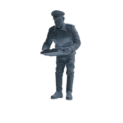 MRY-SFW SSTR253 WWI British Army Logistics Soldier Picnic Four-Person Group