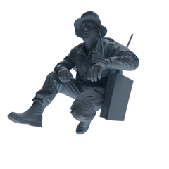 MRY-SFW SSTR136 Miniatures Soldier Model Kit War of Hyenas Modern Canadian Army Four-Person Ambush Group