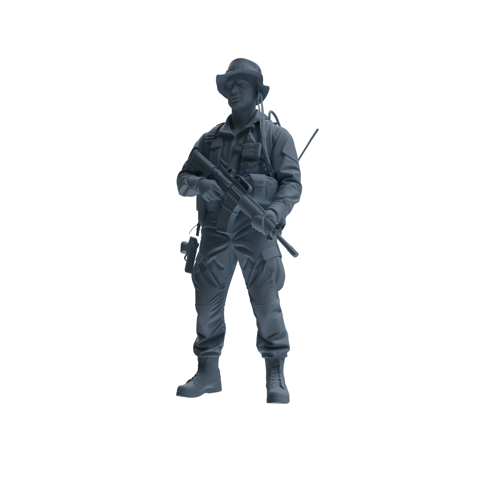 MRY-SFW SSTR148 Miniatures Soldier Model Kit War of Hyenas Modern Canadian Army Four-Person Garrison Group