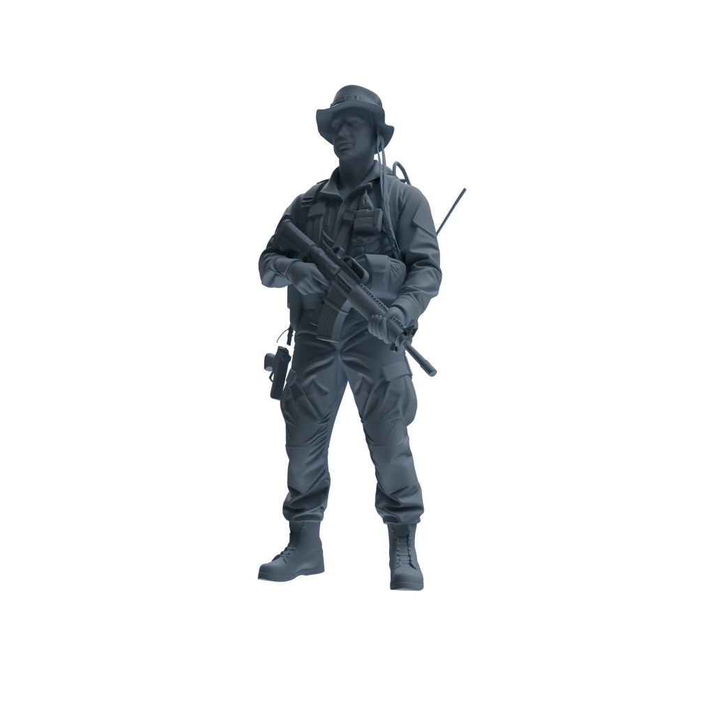 MRY-SFW SSTR148 Miniatures Soldier Model Kit War of Hyenas Modern Canadian Army Four-Person Garrison Group