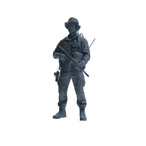 MRY-SFW SSTR148 Miniatures Soldier Model Kit War of Hyenas Modern Canadian Army Four-Person Garrison Group
