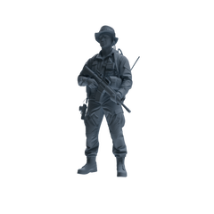 MRY-SFW SSTR148 Miniatures Soldier Model Kit War of Hyenas Modern Canadian Army Four-Person Garrison Group
