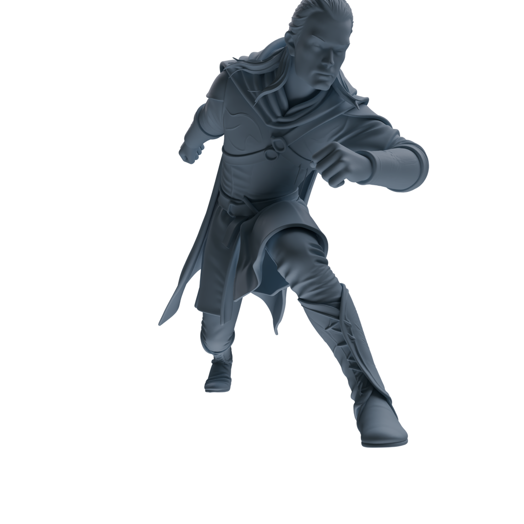 MRY-SFW SSTR303 Medieval Elf-King Combat Four-Person Group