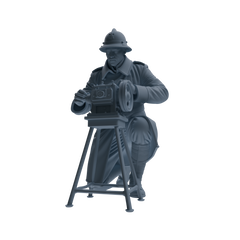 MRY-SFW SSTR259 WWI French Army Logistics Soldier Maintenance Four-Person Group