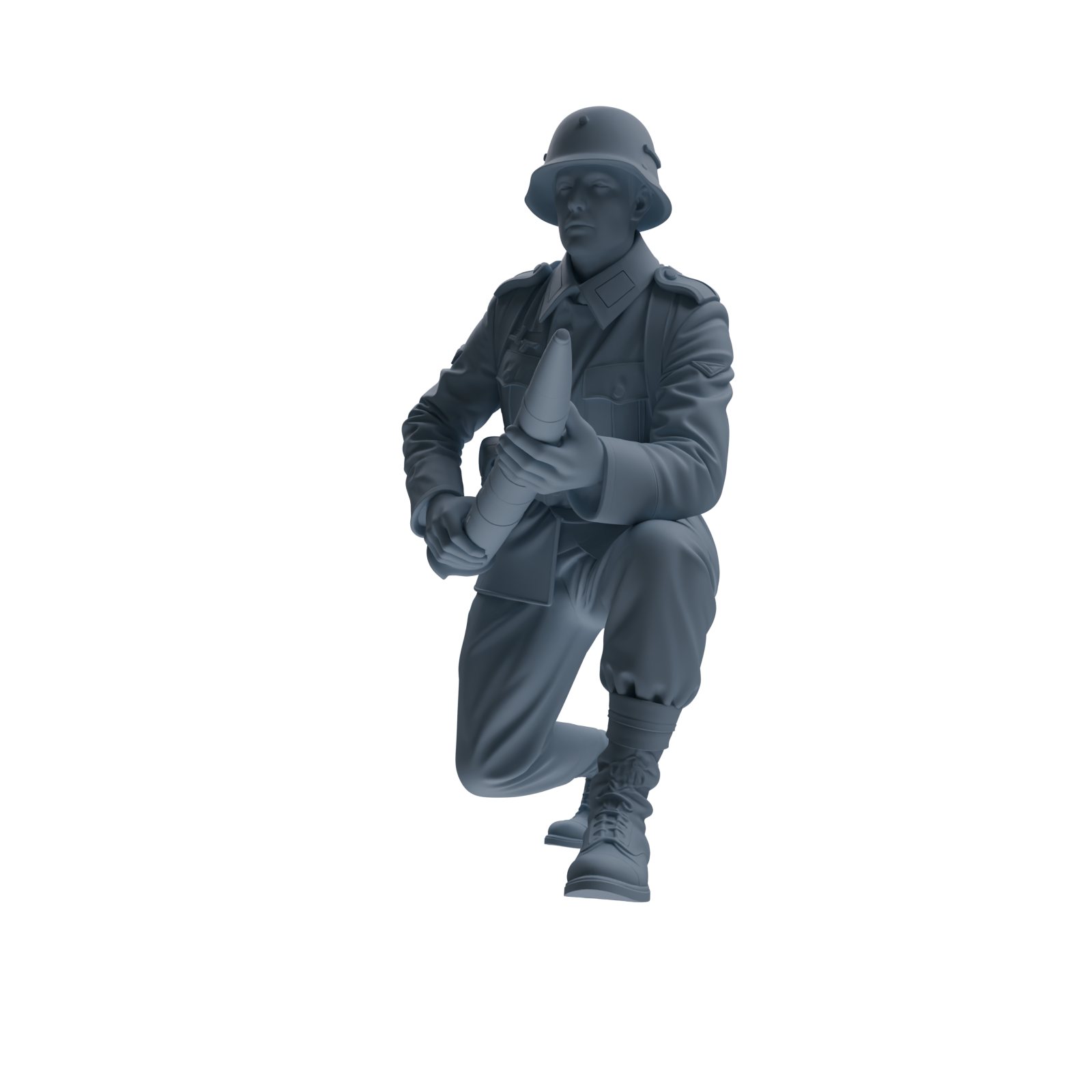 MRY-SFW SSTR223 WWII French Army Logistics Soldier Combat Readiness Four-Person Group