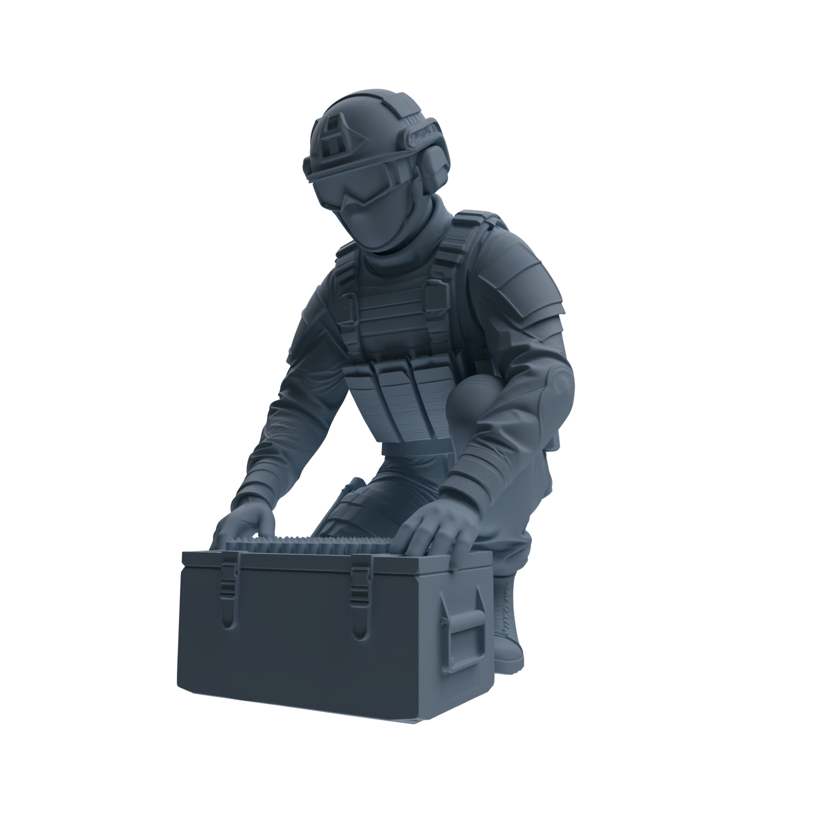 MRY-SFW SSTR357 Modern American Mercenary Combat Readiness Four-Person Group