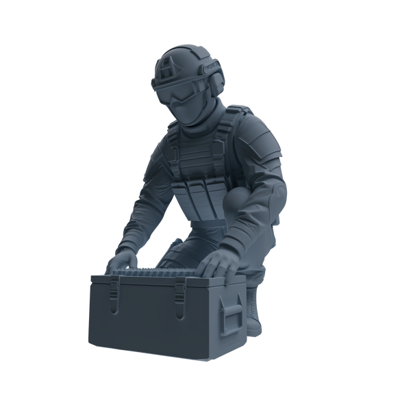 MRY-SFW SSTR357 Modern American Mercenary Combat Readiness Four-Person Group
