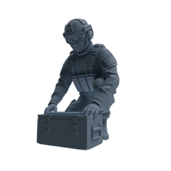 MRY-SFW SSTR357 Modern American Mercenary Combat Readiness Four-Person Group