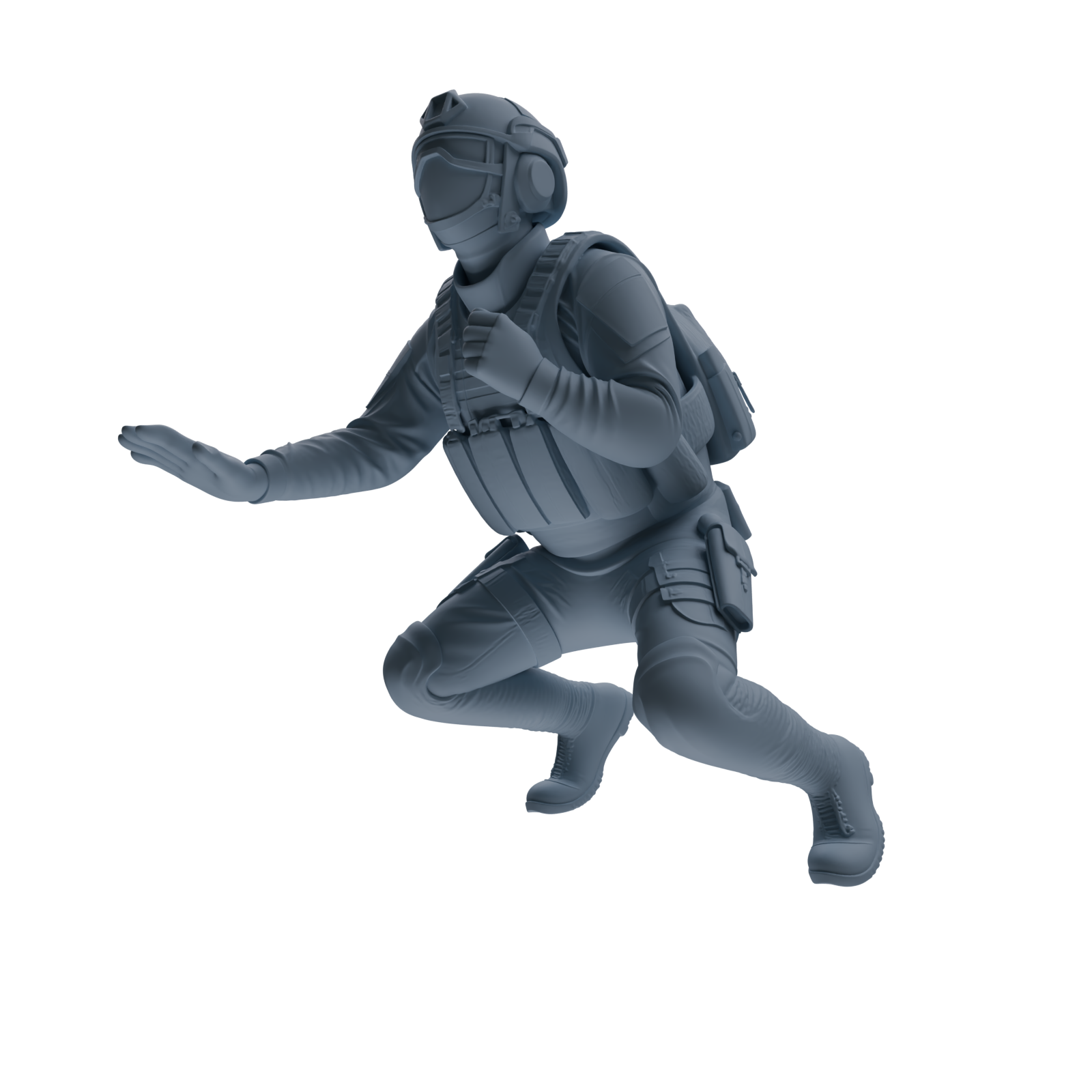 MRY-SFW SSTR361  Modern American Mercenary Combat 2 Four-Person Group