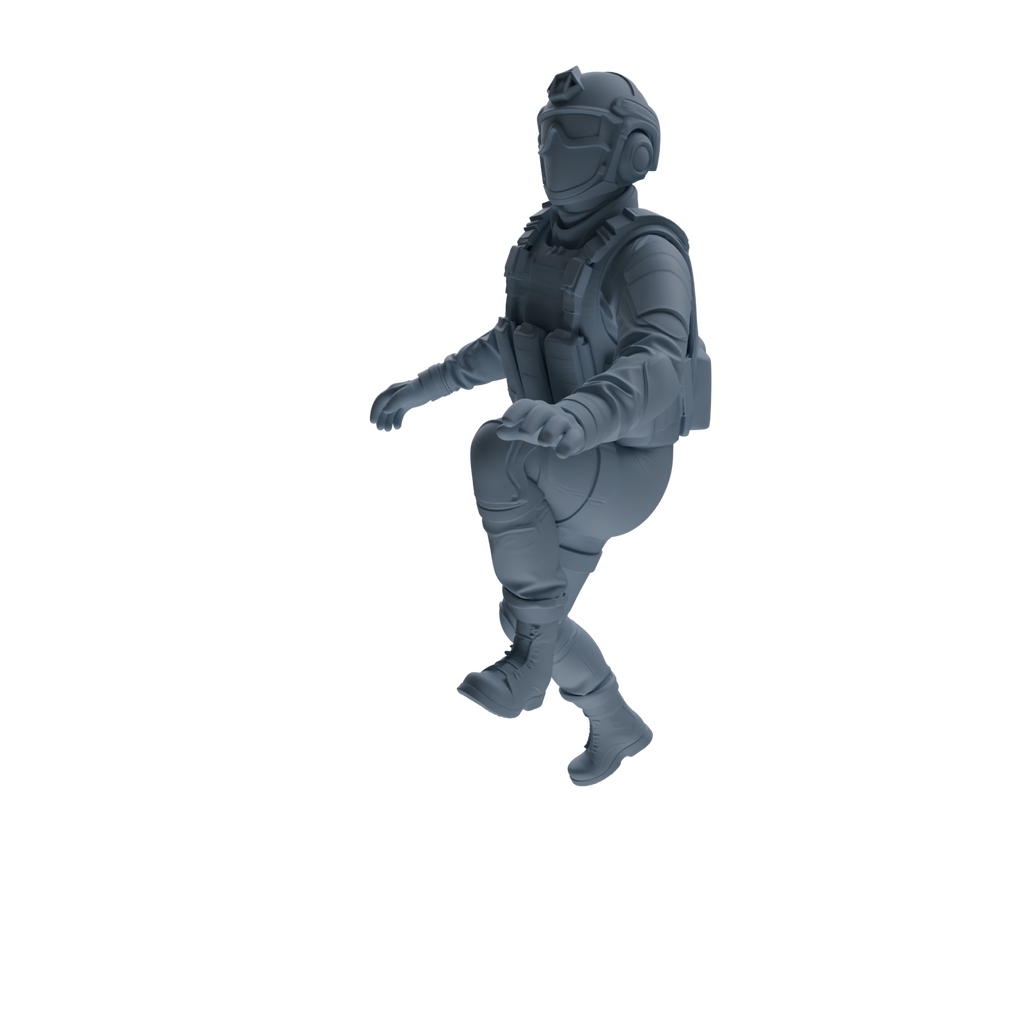 MRY-SFW SSTR356 Modern American Mercenary Training Four-Person Group