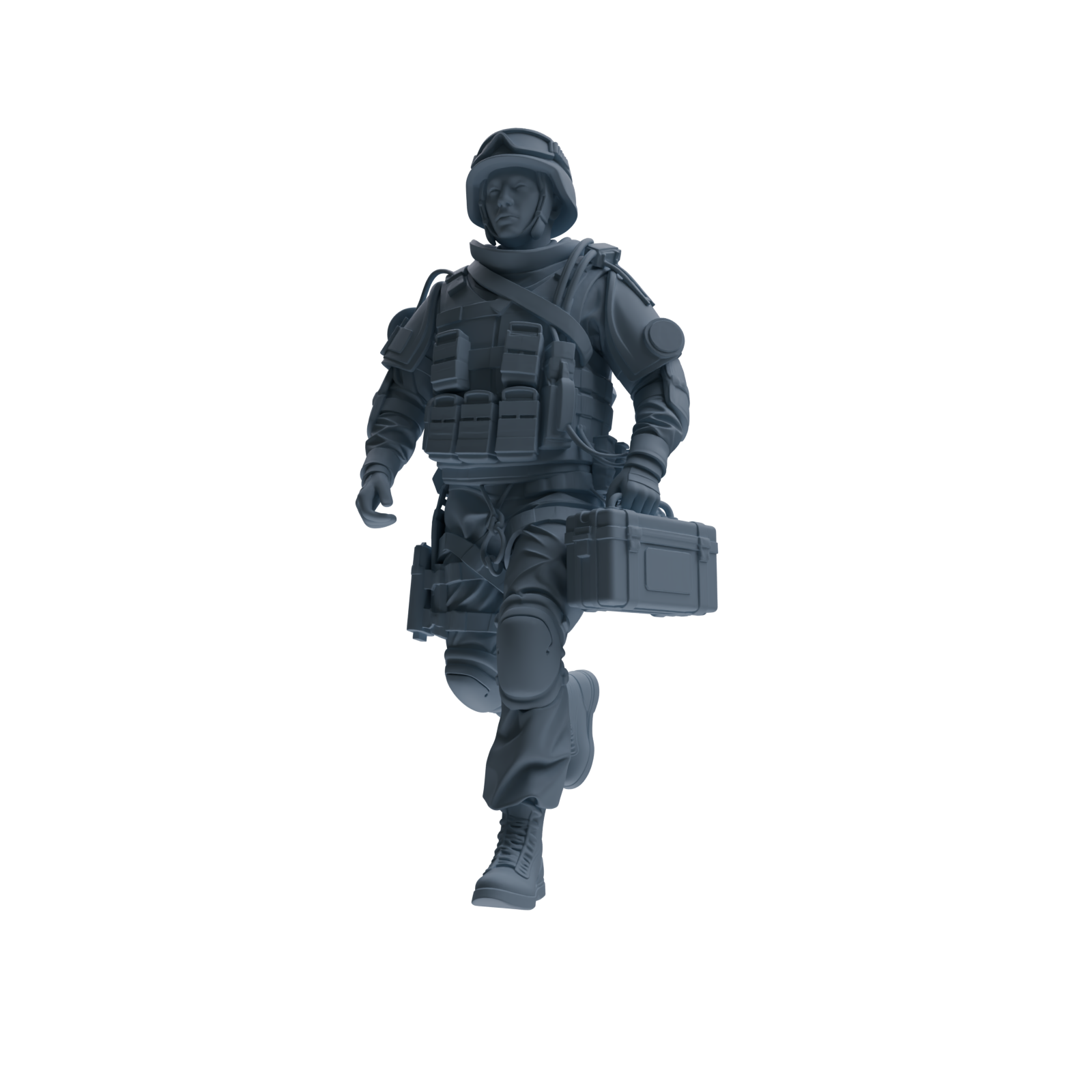 MRY-SFW SSTR329 Modern Counter-Terrorism SWAT Fire Support Operator Rescue 2 Four-Person Group