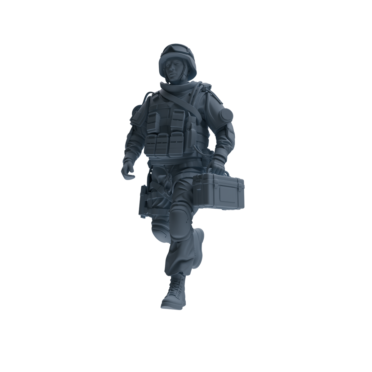 MRY-SFW SSTR329 Modern Counter-Terrorism SWAT Fire Support Operator Rescue 2 Four-Person Group — detail view 3