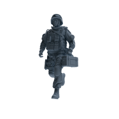 MRY-SFW SSTR329 Modern Counter-Terrorism SWAT Fire Support Operator Rescue 2 Four-Person Group