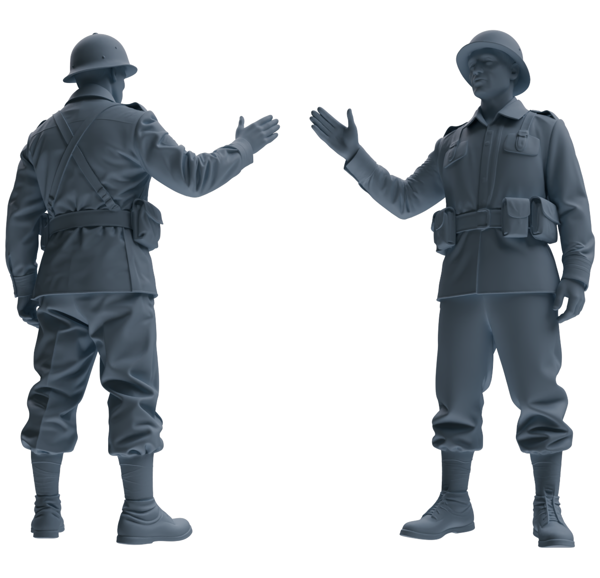 MRY-SFW SSTR063 Miniatures Soldier Model Kit Hacksaw Ridge Rescue Story WWII U.S. Army Six-Person Tactics Group