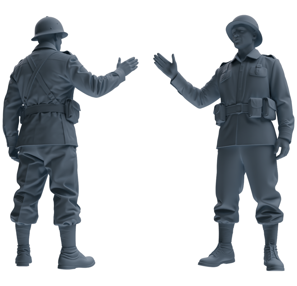 MRY-SFW SSTR063 Miniatures Soldier Model Kit Hacksaw Ridge Rescue Story WWII U.S. Army Six-Person Tactics Group