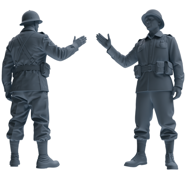 MRY-SFW SSTR063 Miniatures Soldier Model Kit Hacksaw Ridge Rescue Story WWII U.S. Army Six-Person Tactics Group