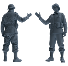 MRY-SFW SSTR063 Miniatures Soldier Model Kit Hacksaw Ridge Rescue Story WWII U.S. Army Six-Person Tactics Group