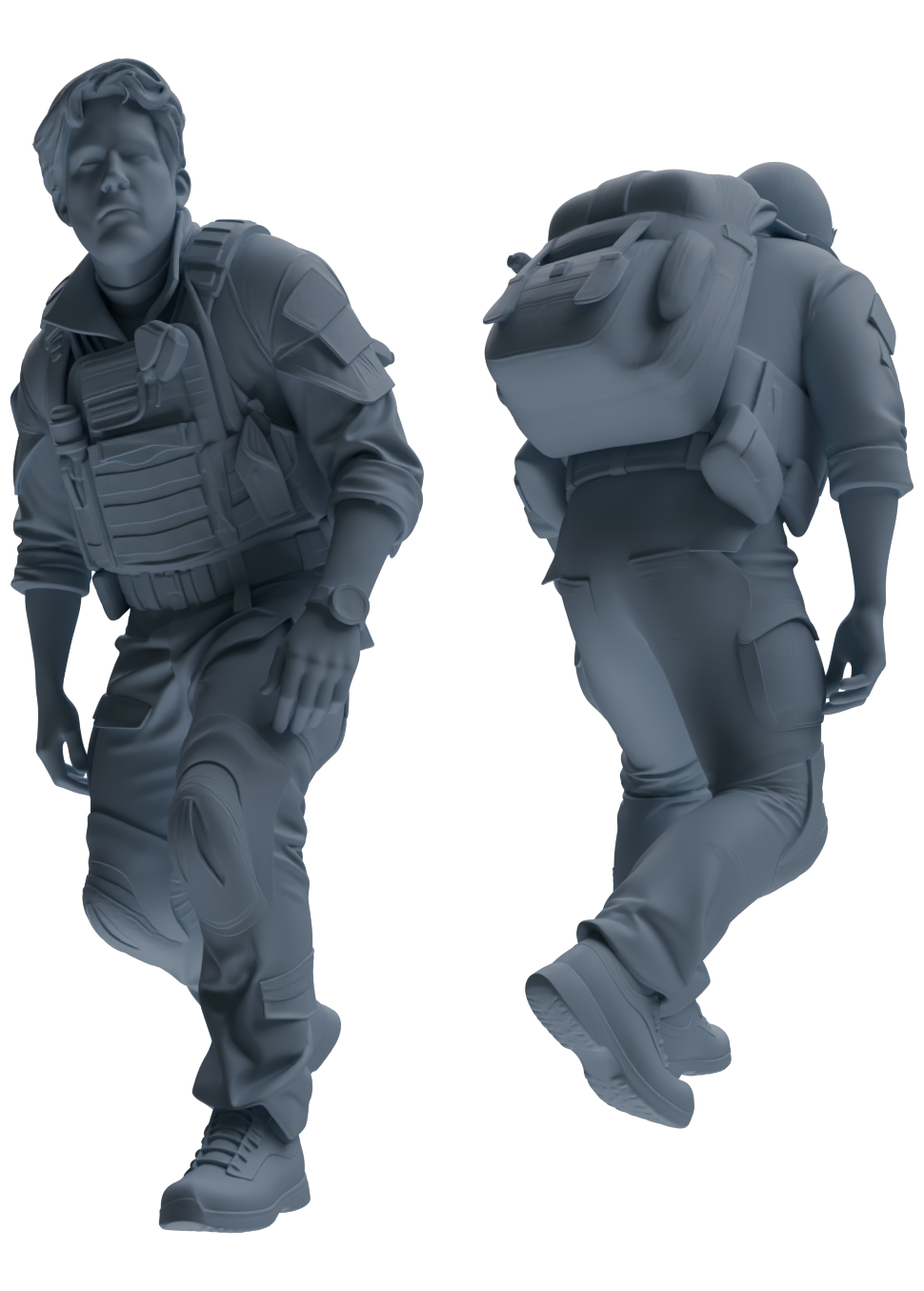 MRY-SFW SSTR011  Miniatures Soldier Model Kit Modern Navy SEAL Six-Person Assault Group