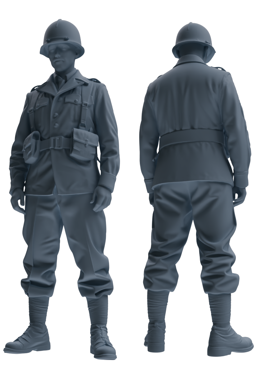 MRY-SFW SSTR058 Miniatures Soldier Model Kit Hacksaw Ridge Rescue Story WWII U.S. Army Six-Person Praying Group