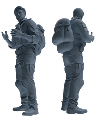 MRY-SFW SSTR010  Modern Navy SEAL Six-Person Conversation Group