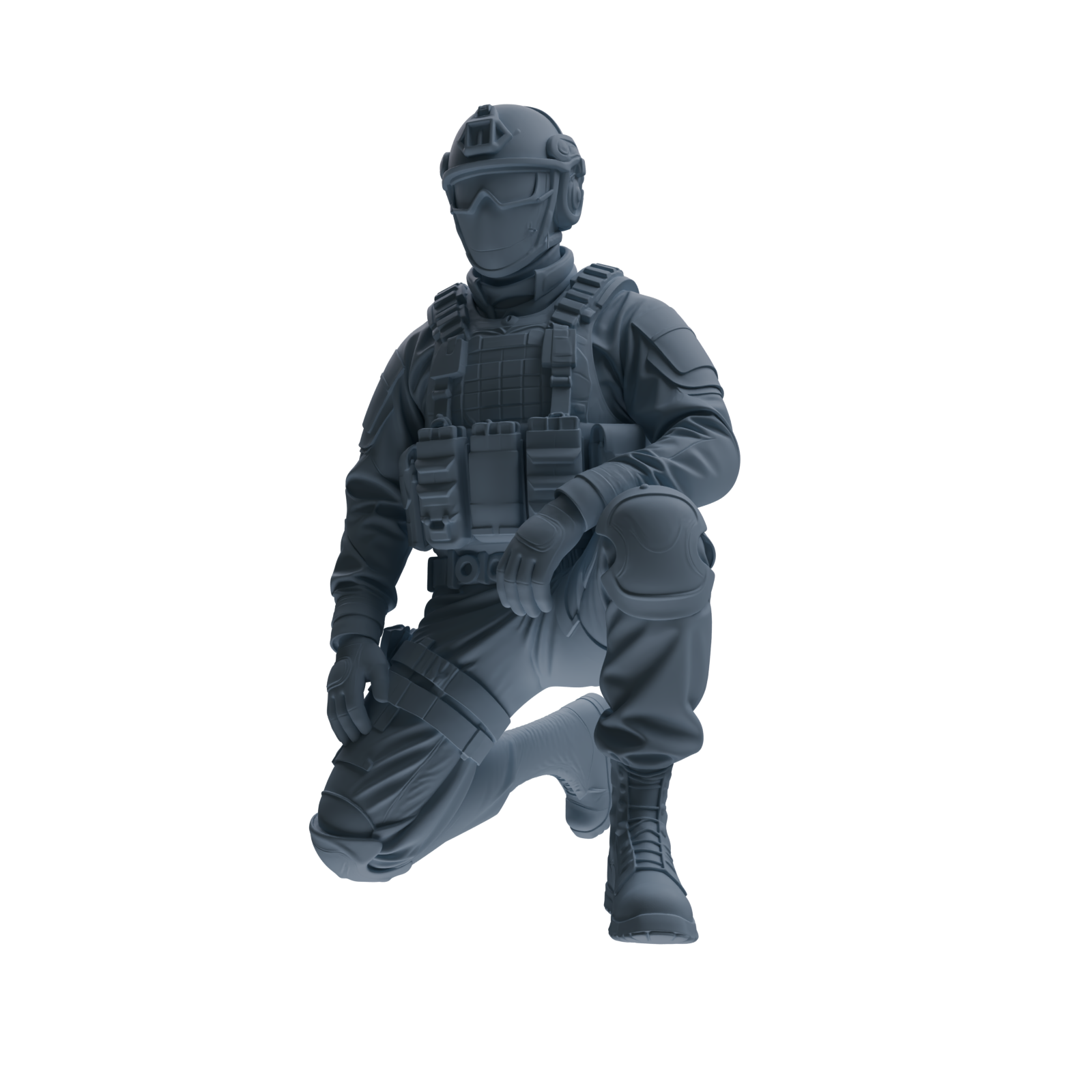MRY-SFW SSTR358 Modern American Mercenary Garrison Four-Person Group