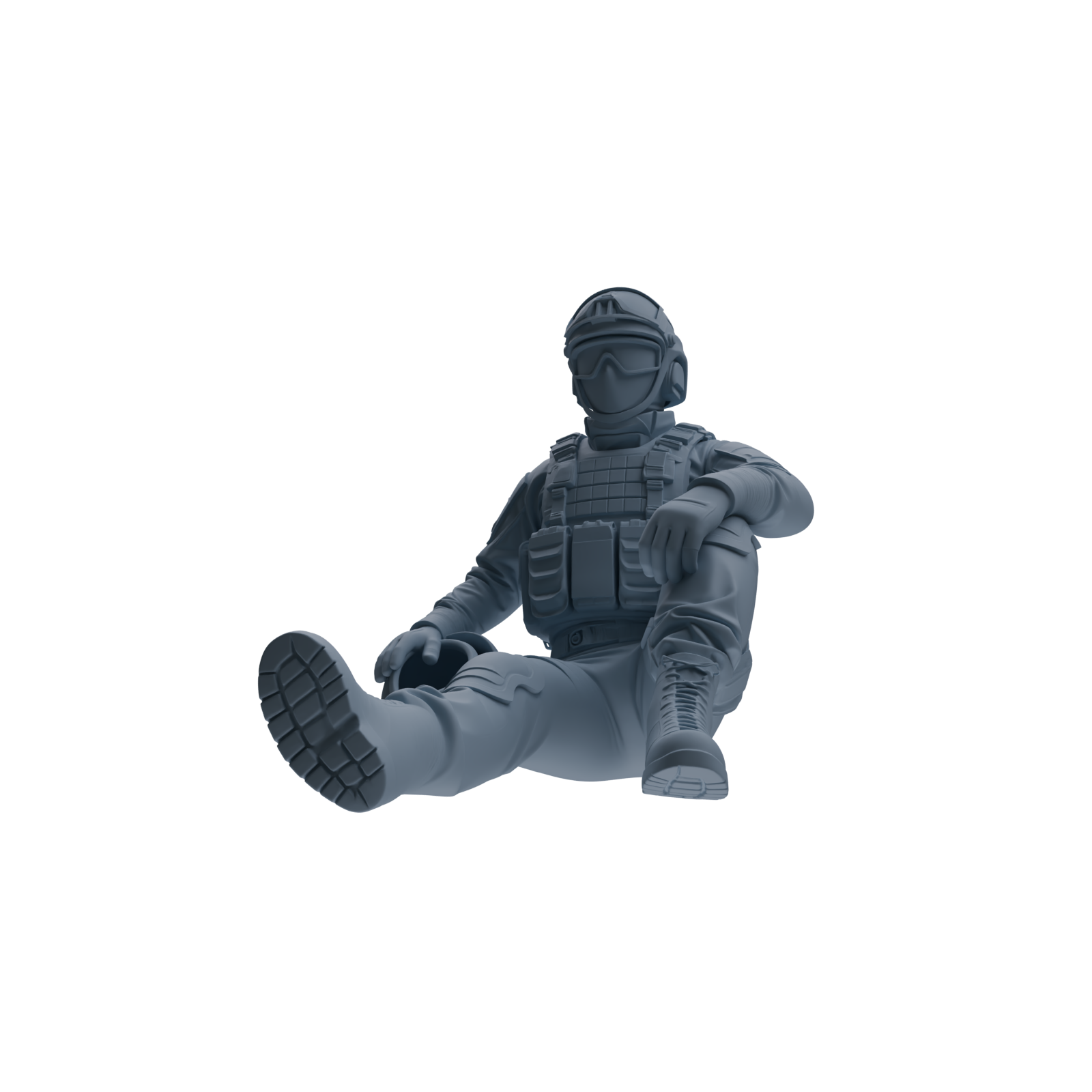 MRY-SFW SSTR352 Modern American Mercenary Rest 2 Four-Person Group