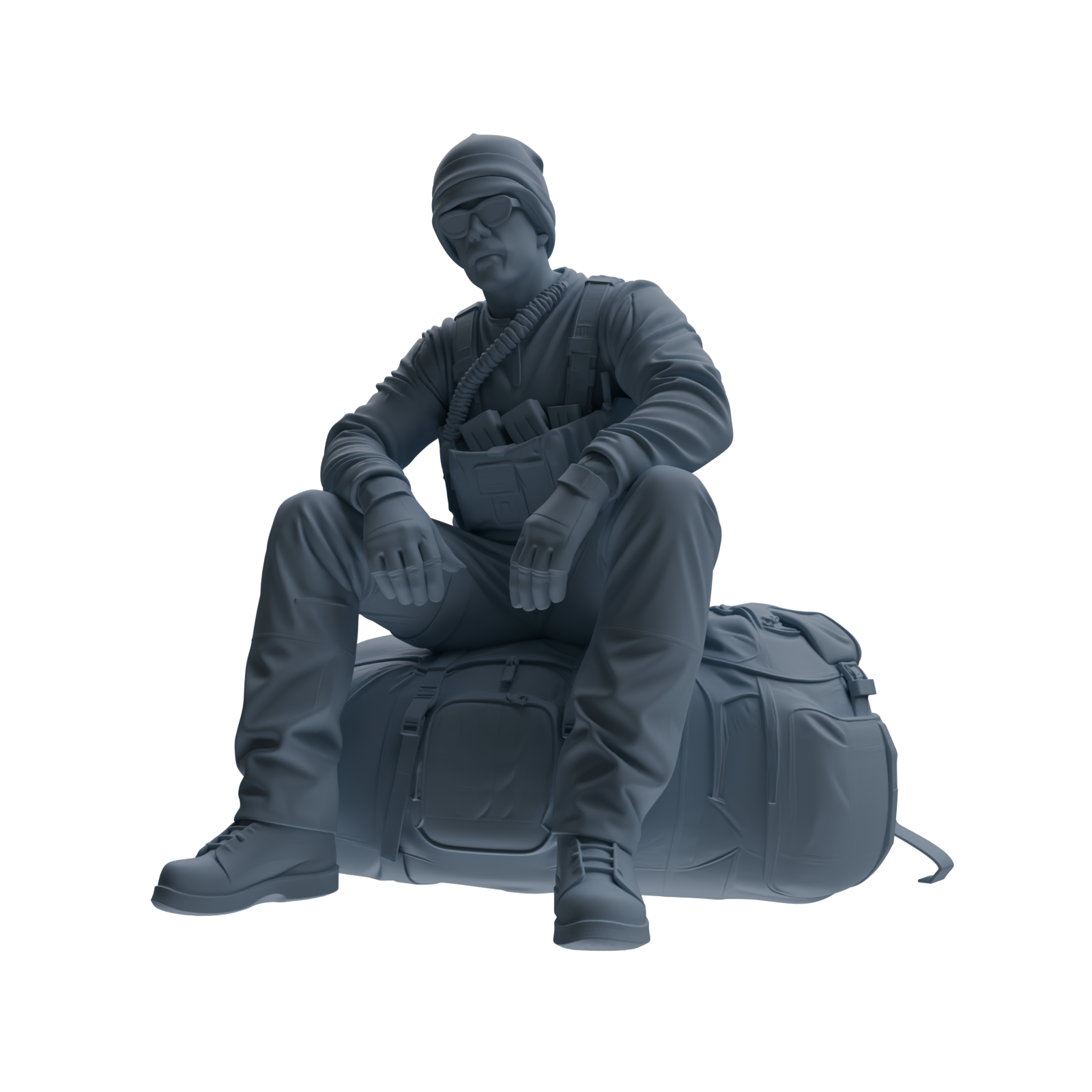 MRY-SFW SSTR386 Modern U.S. Special Forces Rest 3 Four-Person Group