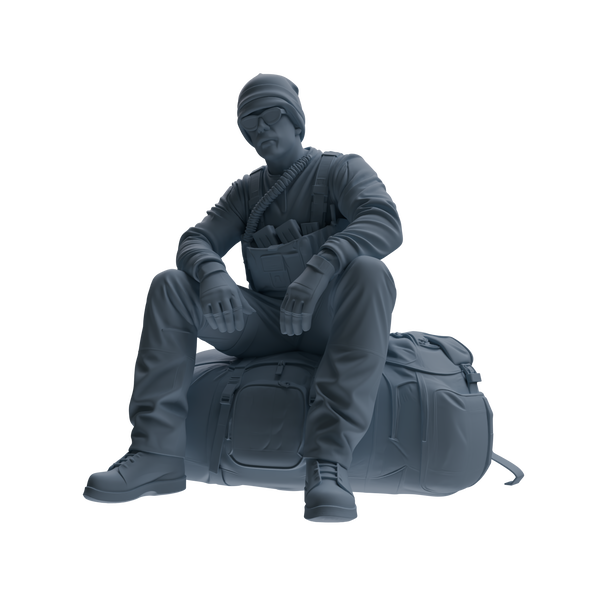 MRY-SFW SSTR386 Modern U.S. Special Forces Rest 3 Four-Person Group