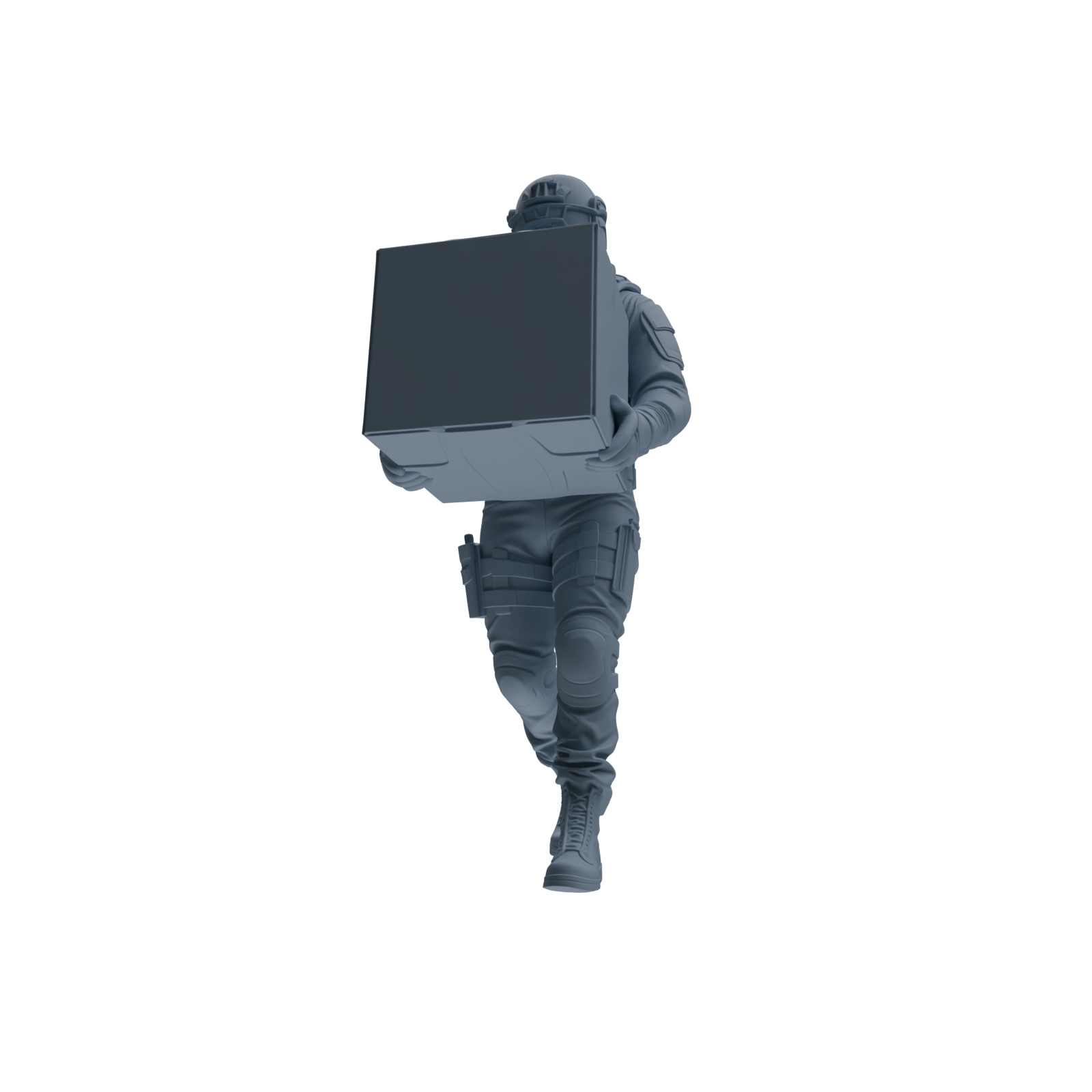 MRY-SFW SSTR344 Modern American Mercenary Carrying Four-Person Group
