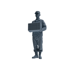 MRY-SFW SSTR243 Modern Army Logistics Soldier Carrying Four-Person Group