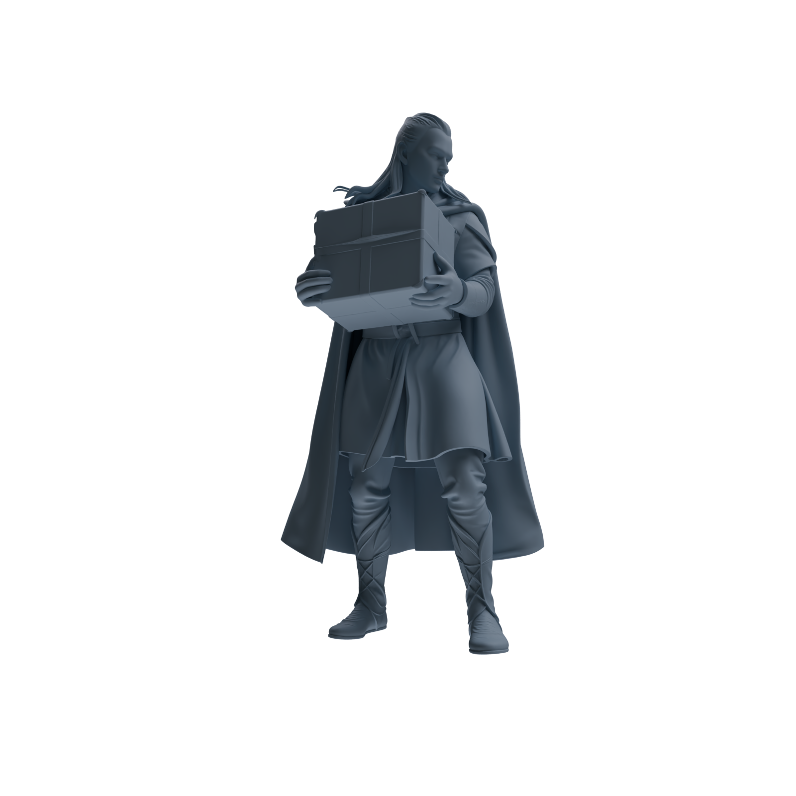 MRY-SFW SSTR302 Medieval Elf-King Carrying Four-Person Group