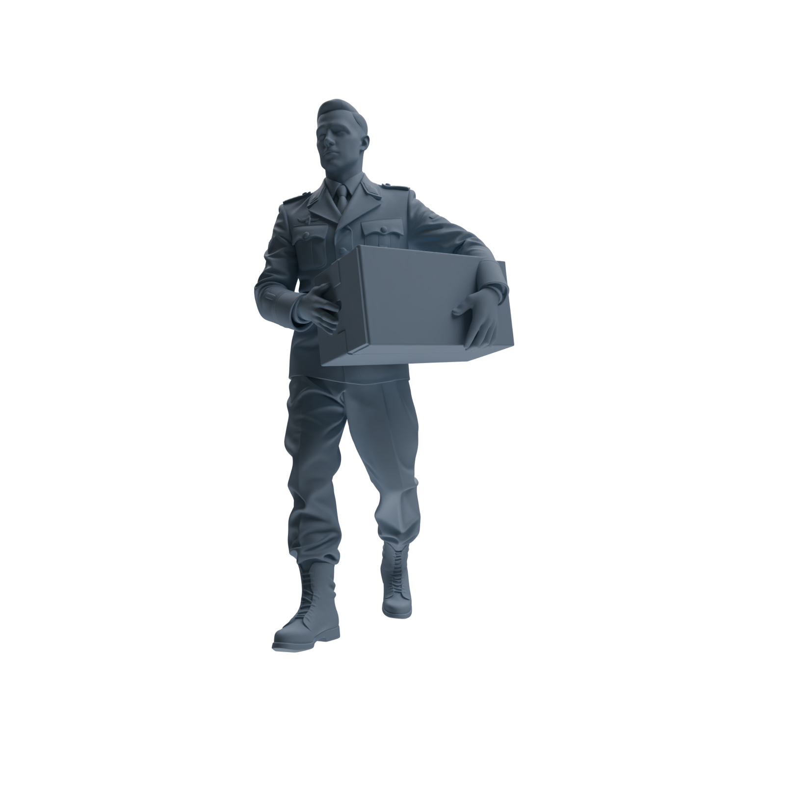 MRY-SFW SSTR233 Modern German Army Logistics Soldier Logistics Four-Person Group