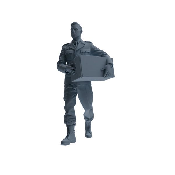 MRY-SFW SSTR233 Modern German Army Logistics Soldier Logistics Four-Person Group