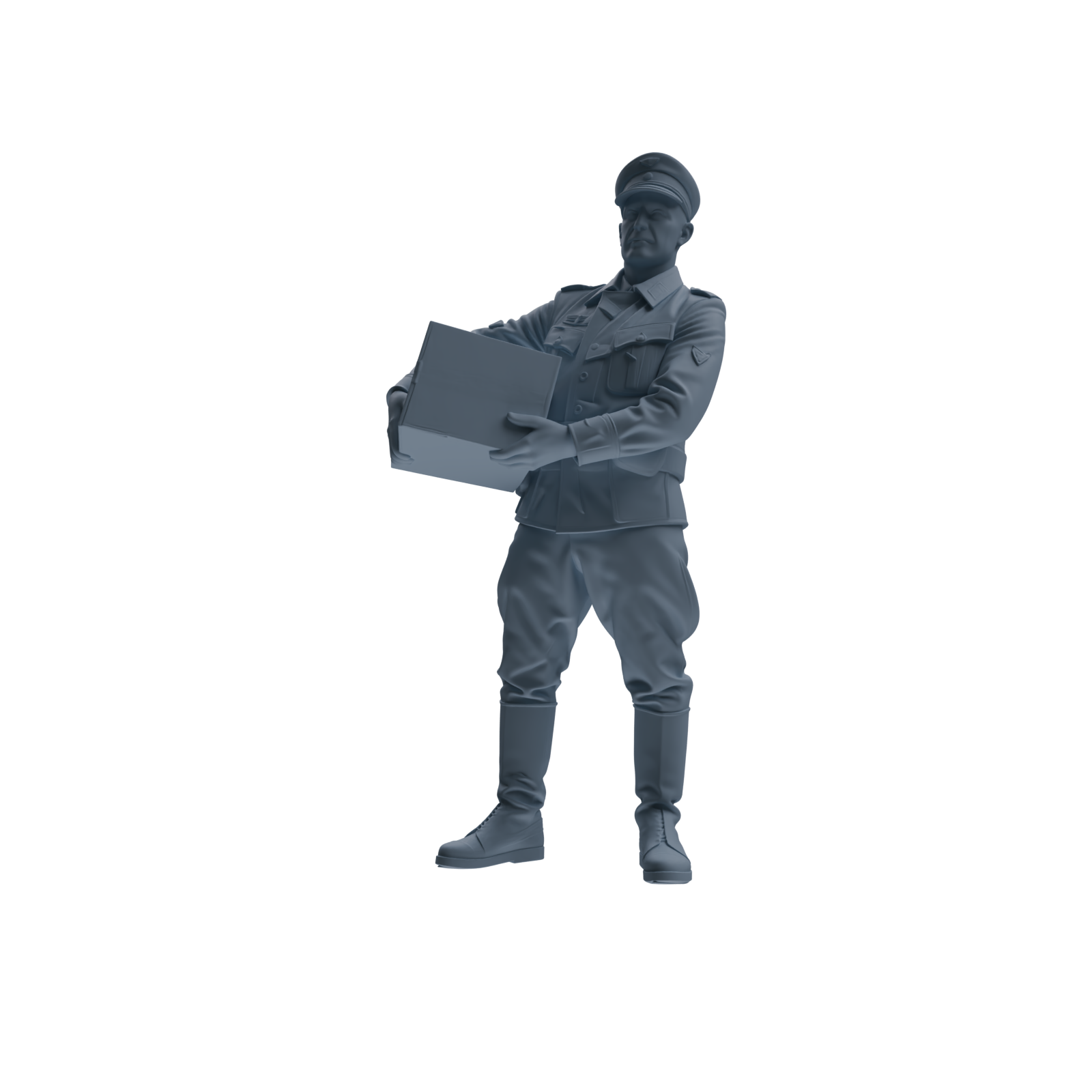 MRY-SFW SSTR256 WWI German Army Logistics Soldier Logistics Four-Person Group