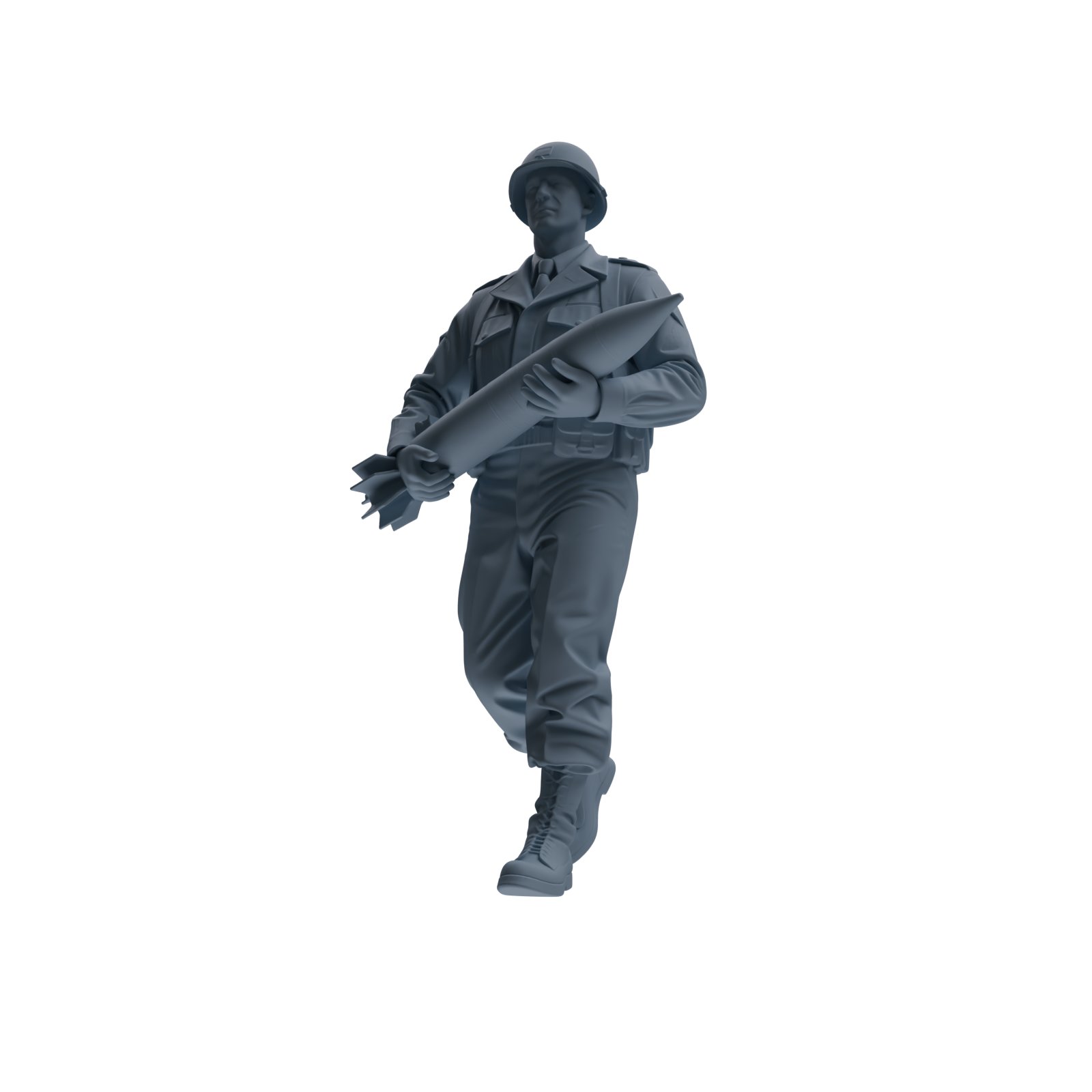 MRY-SFW SSTR225 WWII U.S. Army Logistics Soldier Logistics Four-Person Group