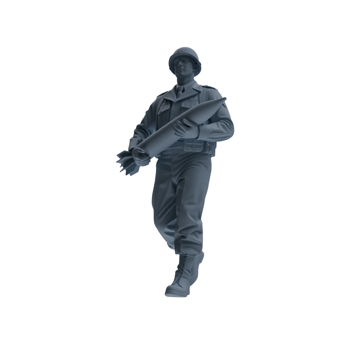 MRY-SFW SSTR225 WWII U.S. Army Logistics Soldier Logistics Four-Person Group — detail view 3
