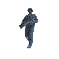 MRY-SFW SSTR225 WWII U.S. Army Logistics Soldier Logistics Four-Person Group