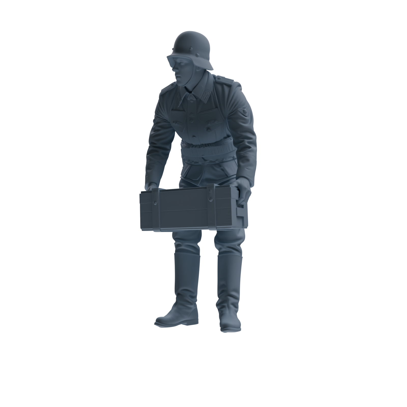 MRY-SFW SSTR218 WWII German Army Logistics Soldier Logistics Four-Person Group