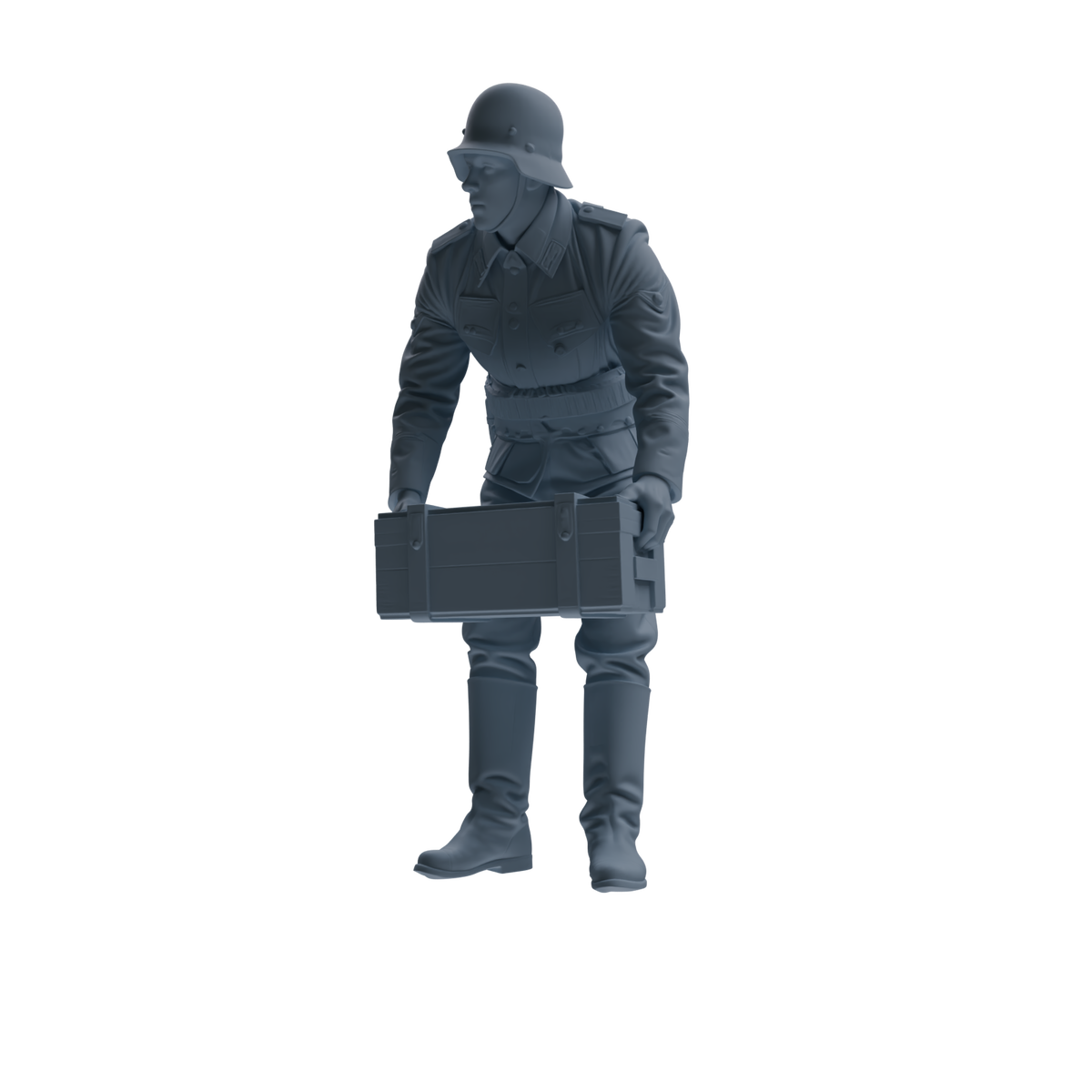 MRY-SFW SSTR218 WWII German Army Logistics Soldier Logistics Four-Person Group — detail view 3