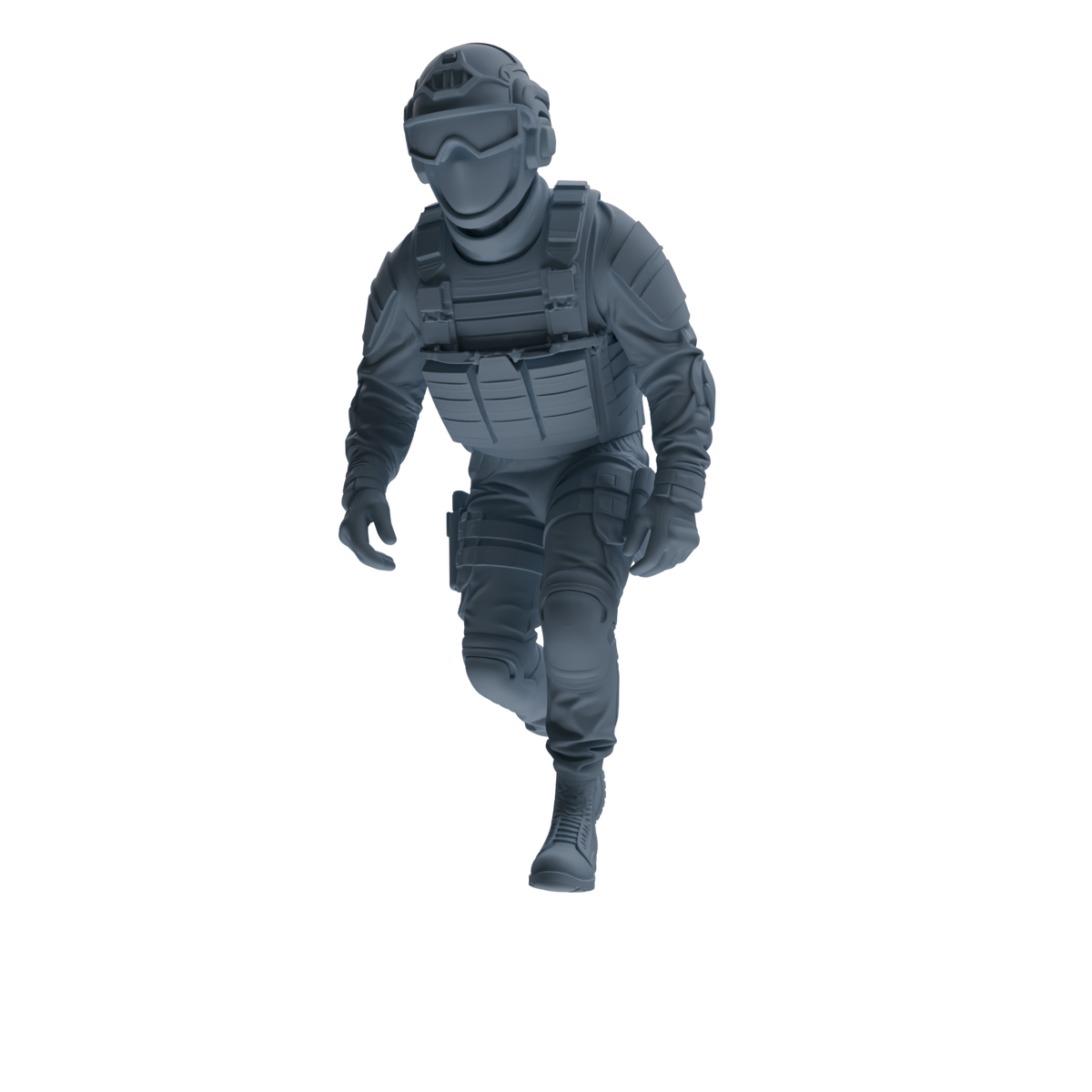 MRY-SFW SSTR361  Modern American Mercenary Combat 2 Four-Person Group — detail view 4