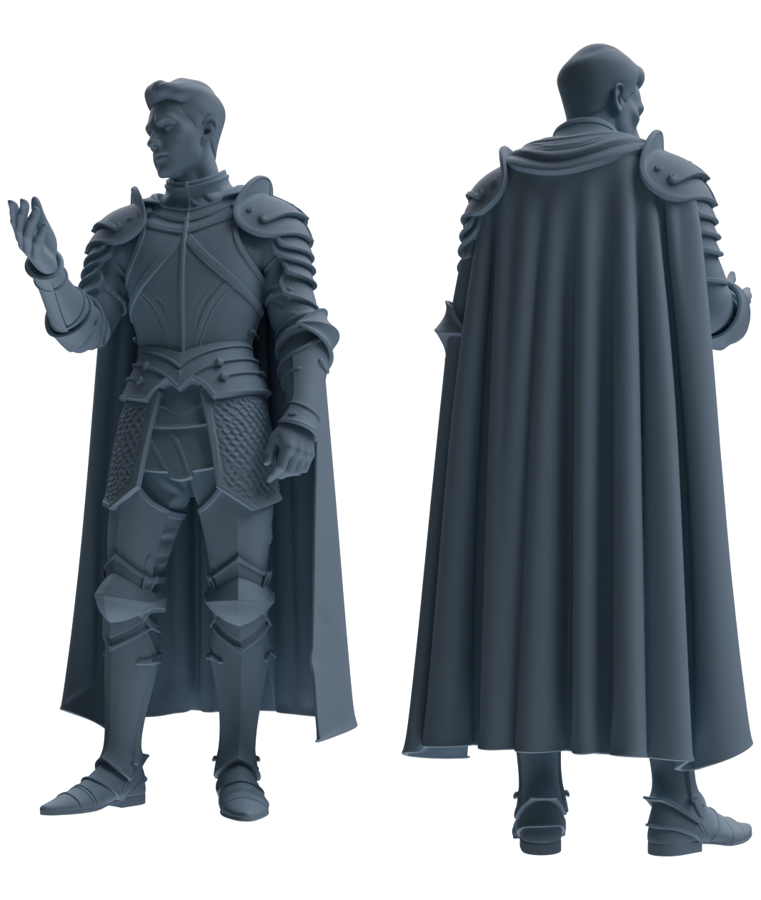 MRY-SFW SSTR080 Miniatures Soldier Model Kit Medieval Knight Without Helmet Six-Person Daily Routine 3