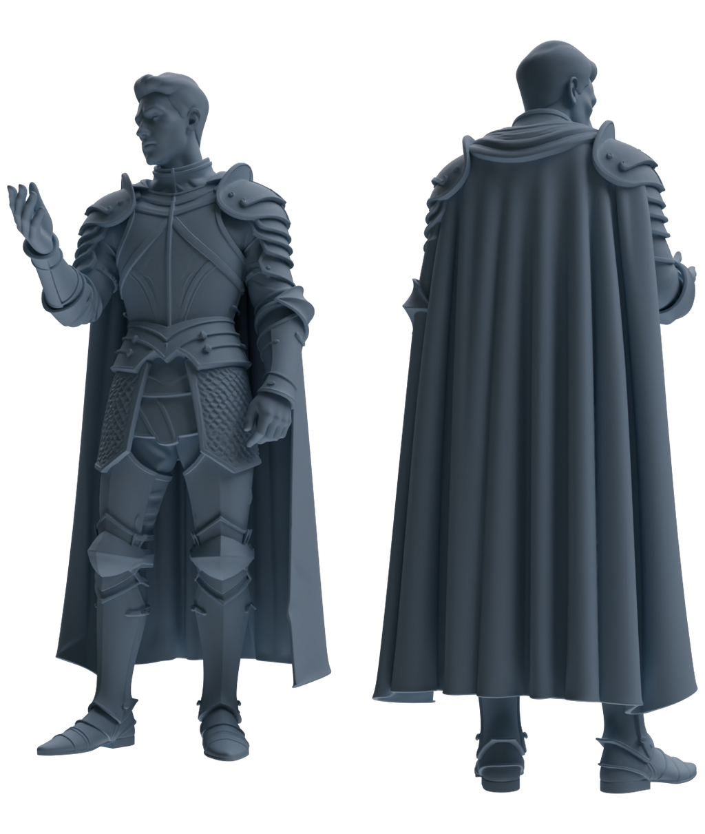 MRY-SFW SSTR080 Miniatures Soldier Model Kit Medieval Knight Without Helmet Six-Person Daily Routine 3